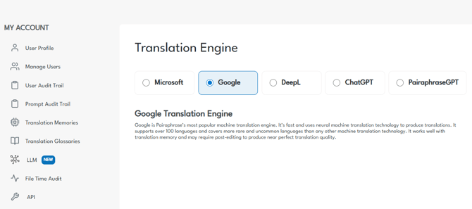 Translation-engines